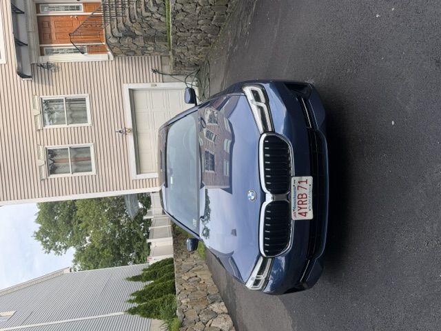 Mobile exterior car detailing on the North Shore — hand-washed BMW with mirror finish